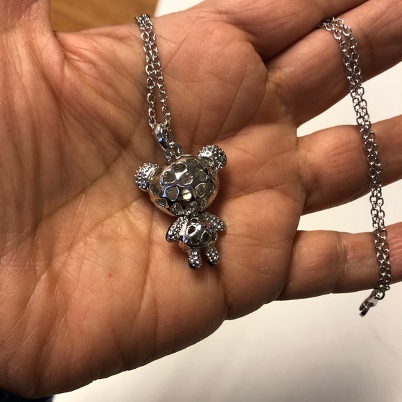 Beautiful Necklace Panda Zirconia Rodhiumππ - Picture 4 of 4